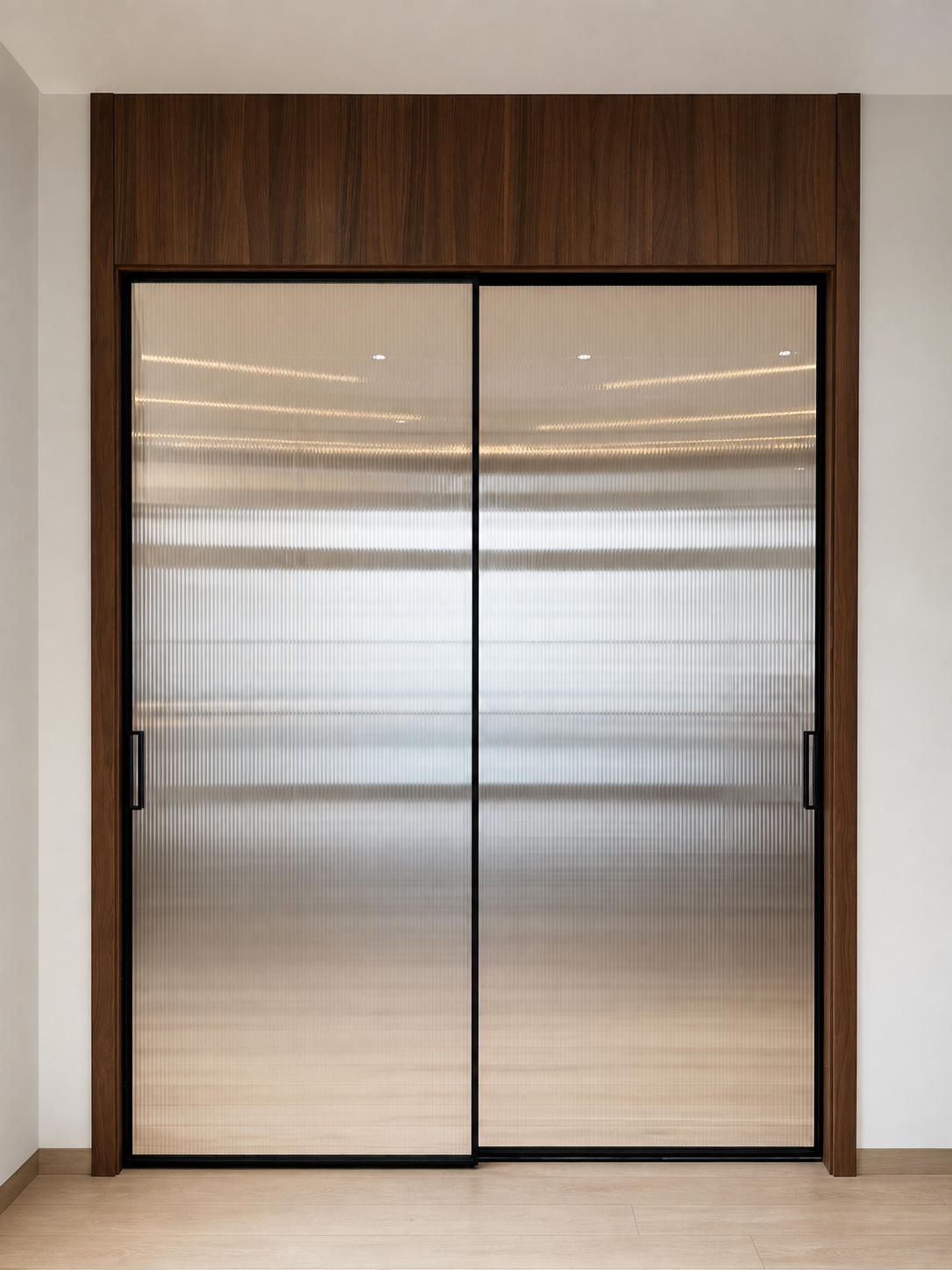 Fluted Glass Partition — Projects & Design Studies